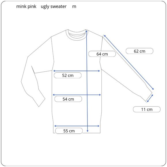 MINK PINK women size M 1980s retro style knitted jumper ugly sweater tassels - Picture 3 of 9